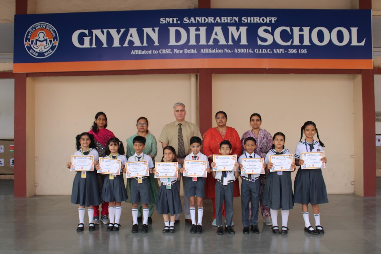 Certificate for Hindi Diwas story telling and Kavya Vachan(I-IV)-(9-2-26)